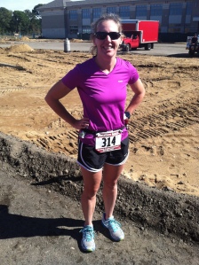 Before the race.  A little cool but ready.