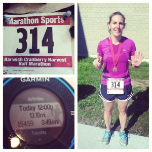 Finished my 6th half marathon.  So happy to be done.